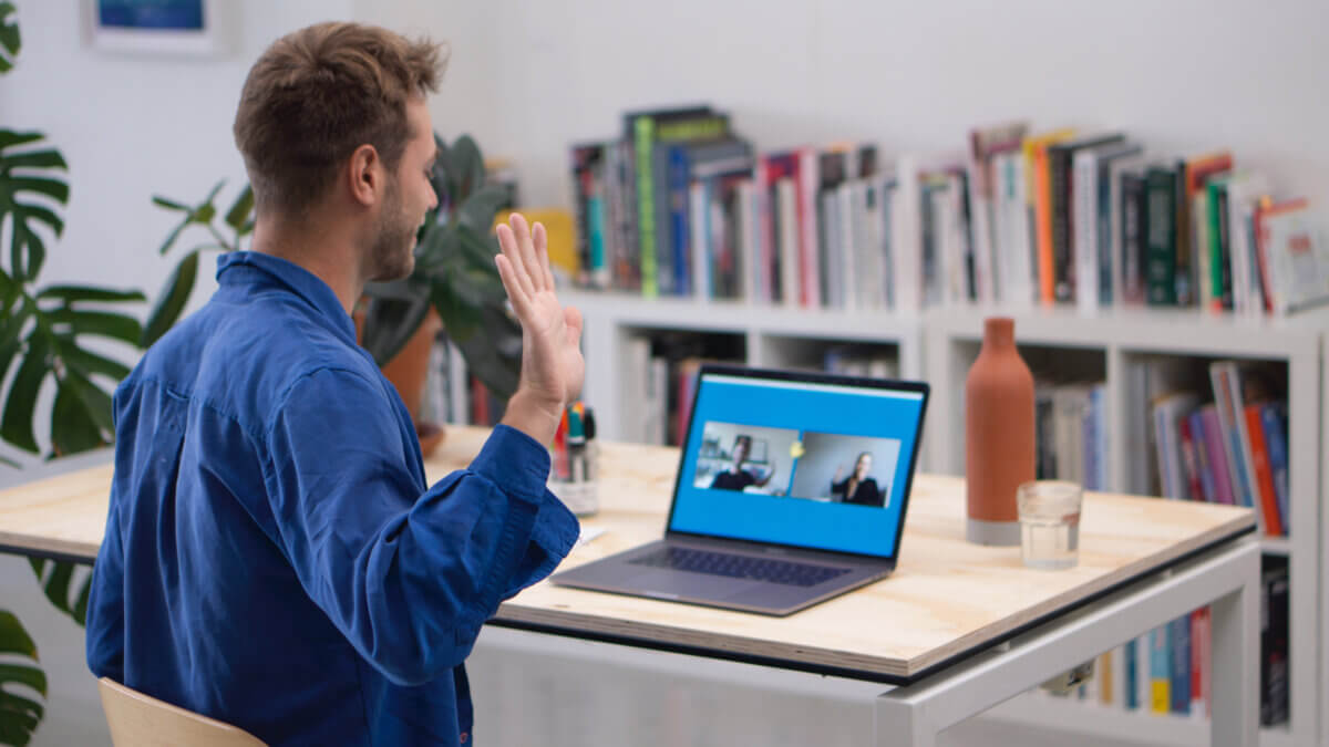 Virtual high-five game WiFive make zoom calls more fun