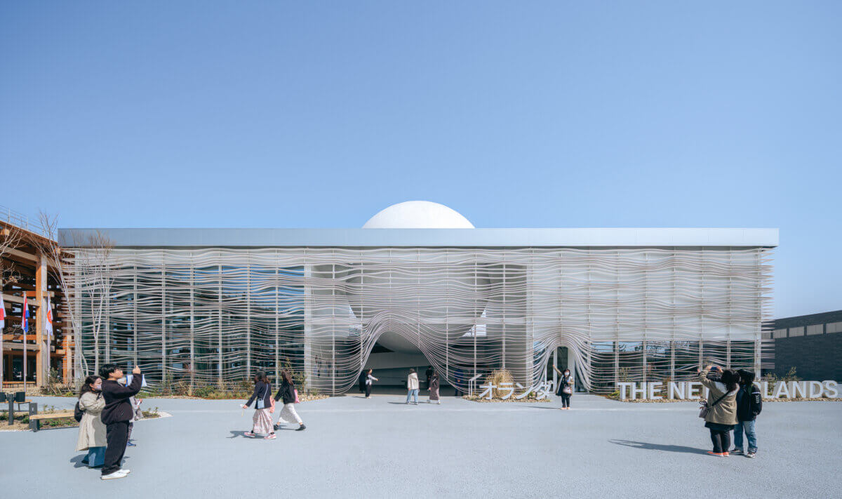 Netherlands Pavilion, Expo 2025, Osaka, Kansai, Japan, RAU, Common Ground, Tellart, Circular building, Sustainable architecture